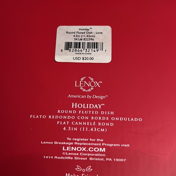 Lenox fluted dish - Picture 5 of 5